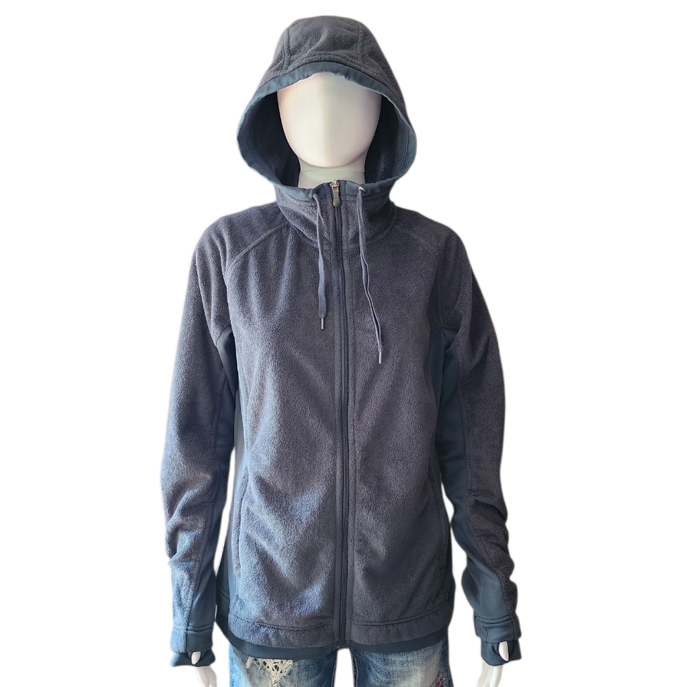 Y2K Columbia Omni Shield Full Zip Fleece Hoodie